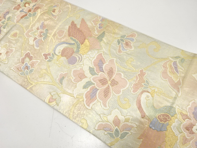 Japanese Kimono / Fukuro Obi Silk